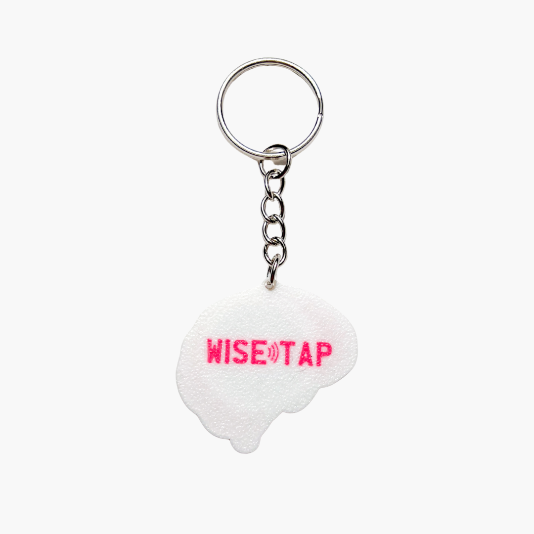 WiseTap | Brain NFC Keychain