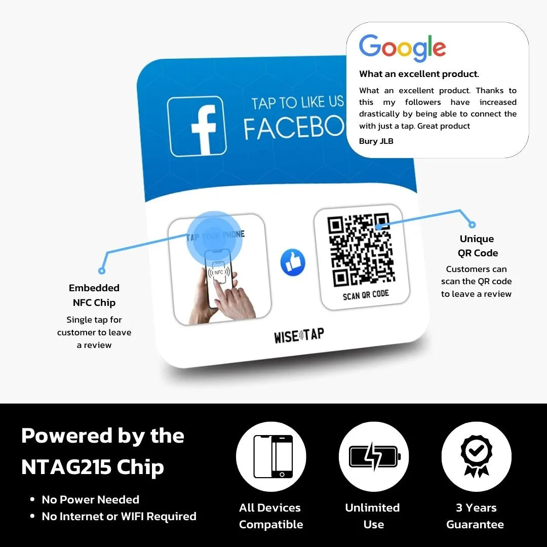 Facebook | Sticky NFC Table Plate