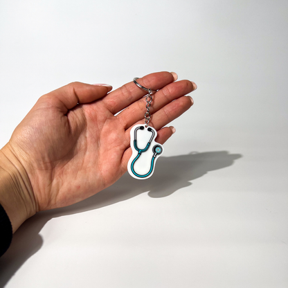WiseTap | Stethoscope NFC Keychain