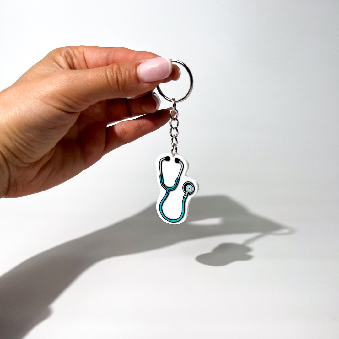 WiseTap | Stethoscope NFC Keychain