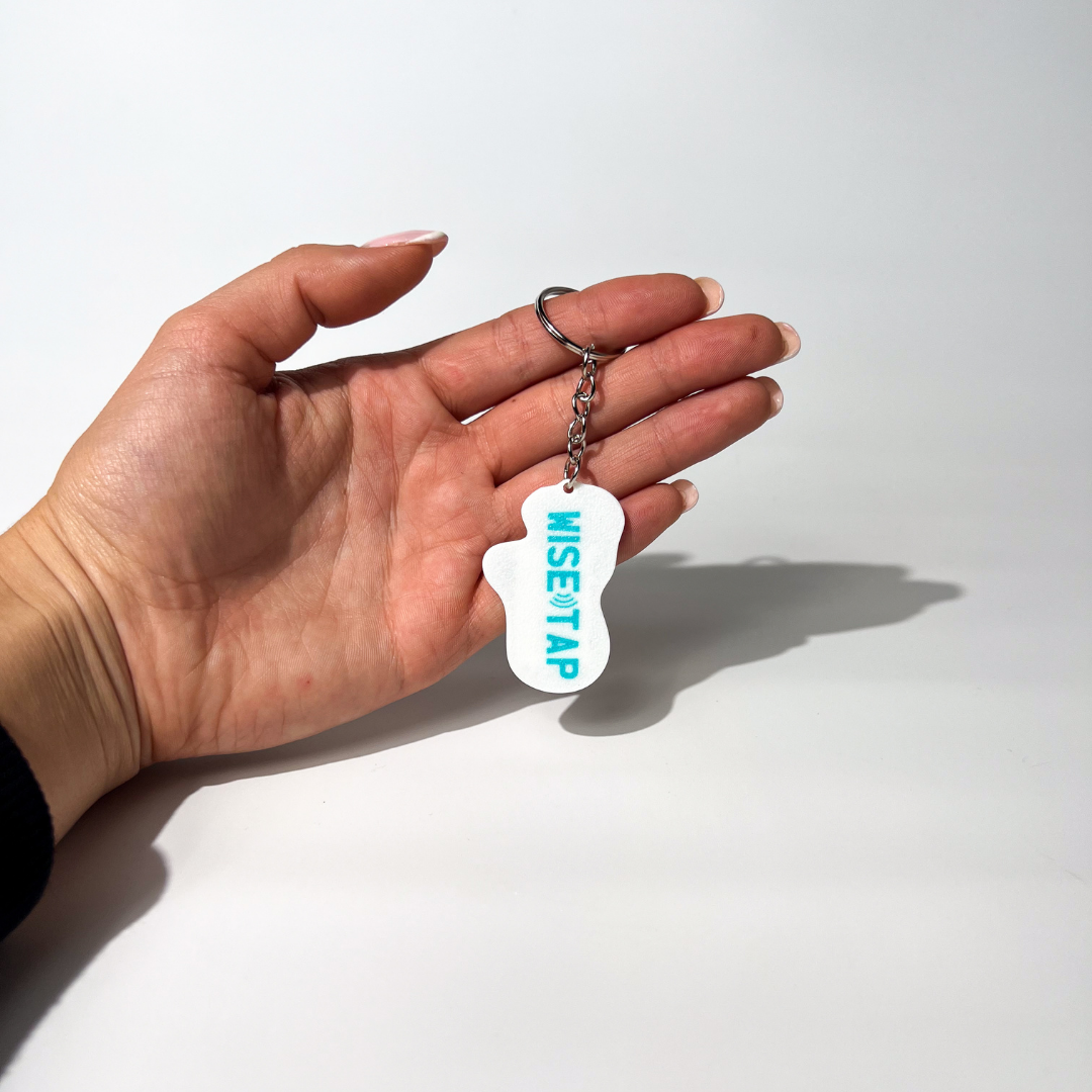 WiseTap | Stethoscope NFC Keychain