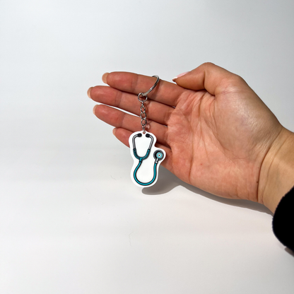 WiseTap | Stethoscope NFC Keychain