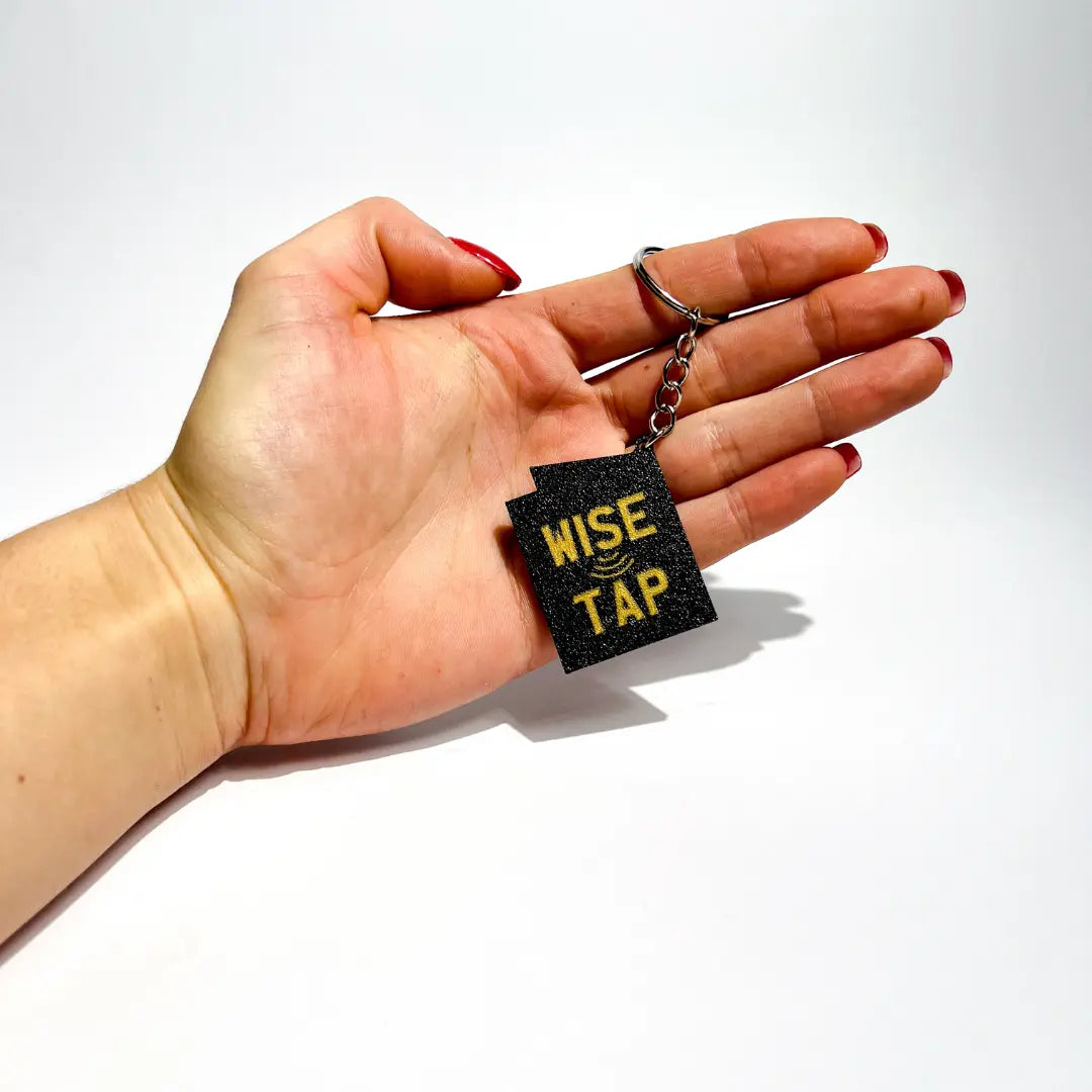 WiseTap | Best Wishes Card NFC Keychain
