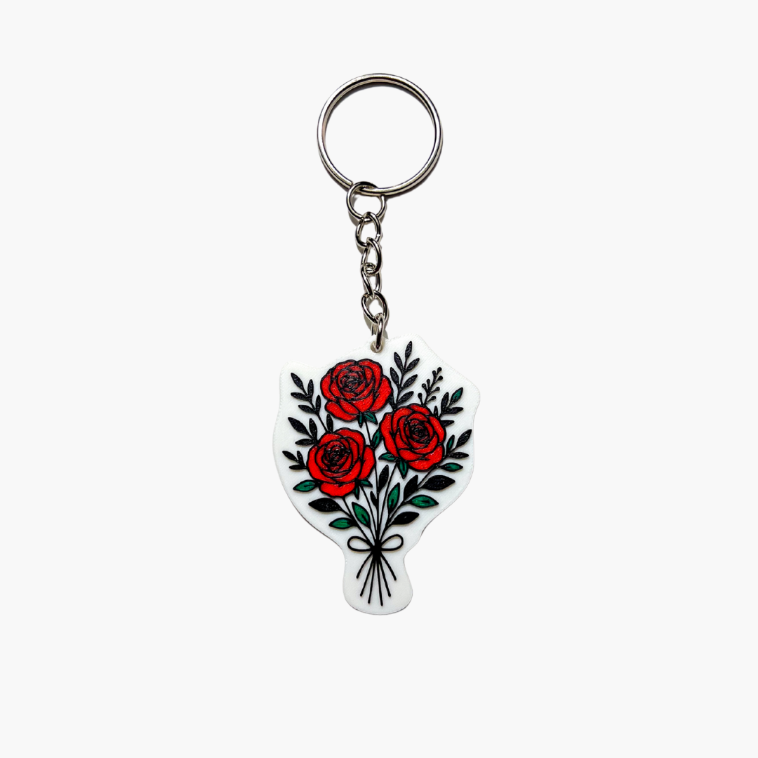 WiseTap | Flower Bouquet NFC Keychain