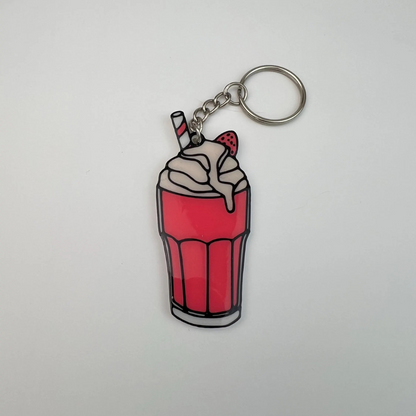 WiseTap | Pink Milkshake NFC Keychain