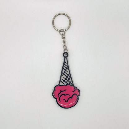 WiseTap | Pink Ice Cream NFC Keychain