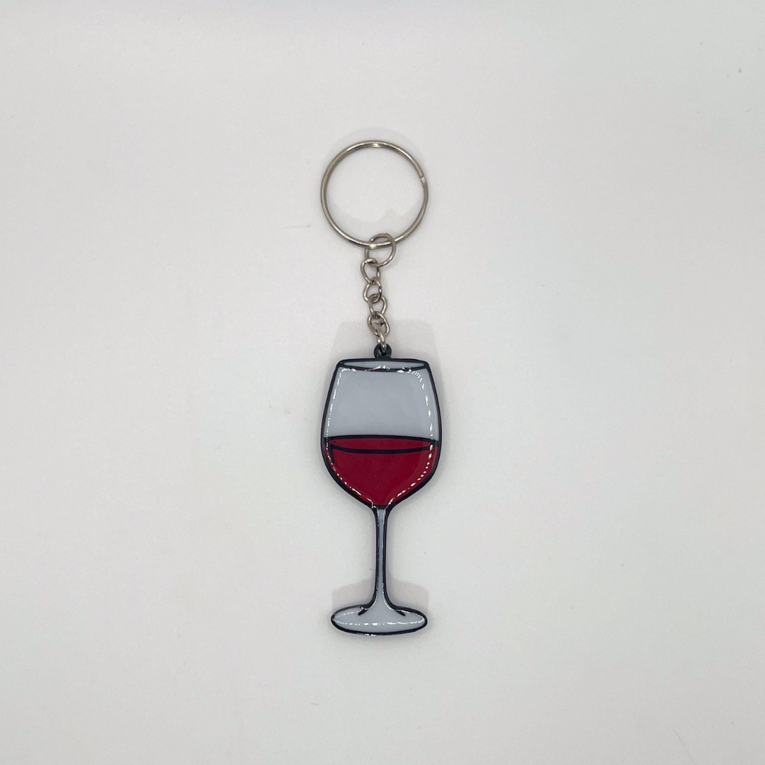 WiseTap | Wine Glass NFC Keychain