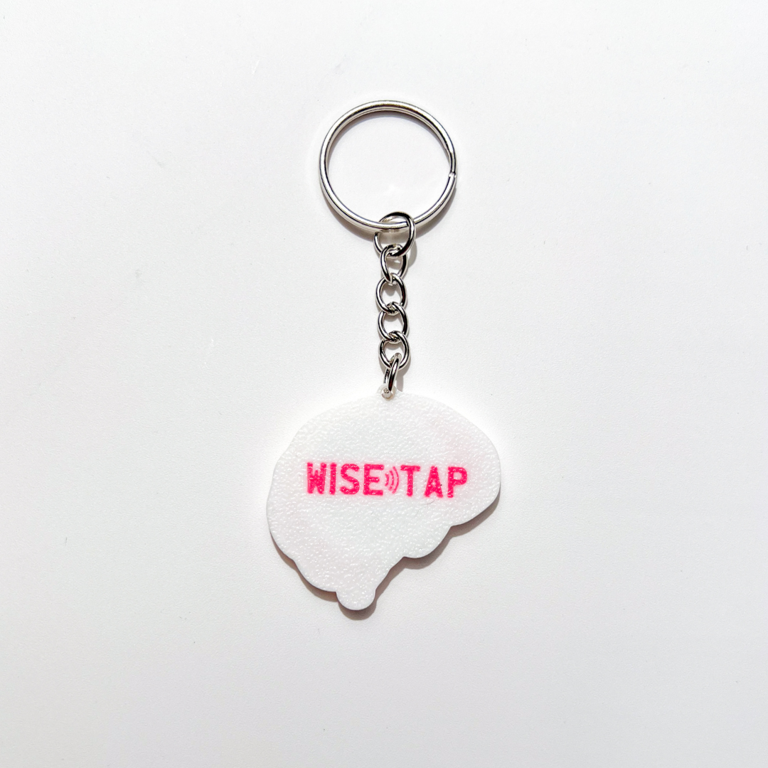 WiseTap | Brain NFC Keychain