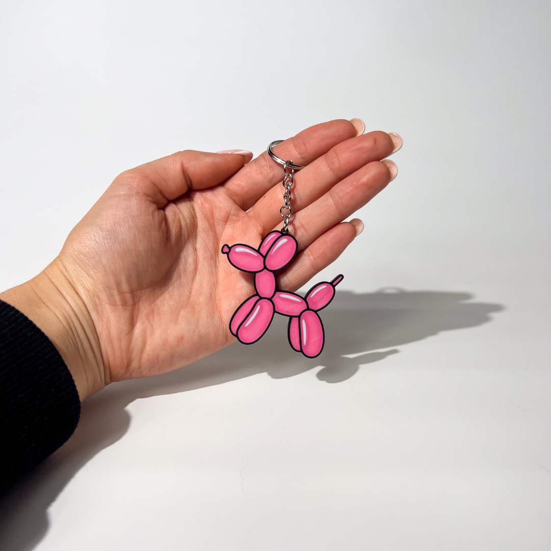 WiseTap | Balloon Dog NFC Keychain
