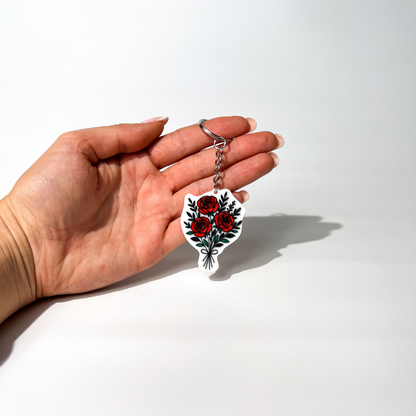 WiseTap | Flower Bouquet NFC Keychain