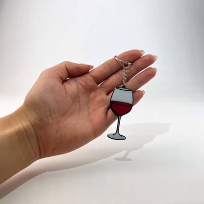WiseTap | Wine Glass NFC Keychain