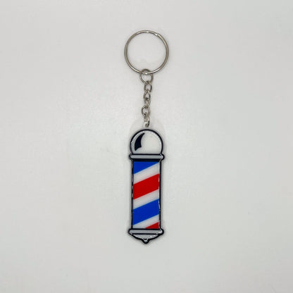 WiseTap | Barber Pole NFC Keychain