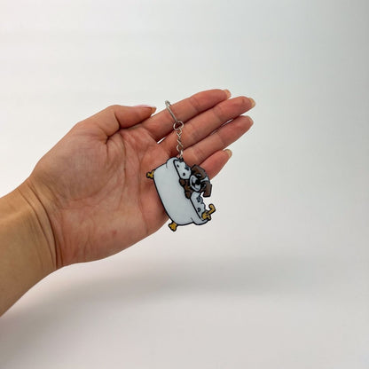 WiseTap | Dog Groomer NFC Keychain