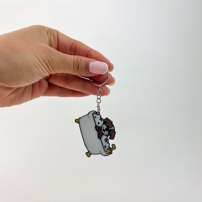 WiseTap | Dog Groomer NFC Keychain