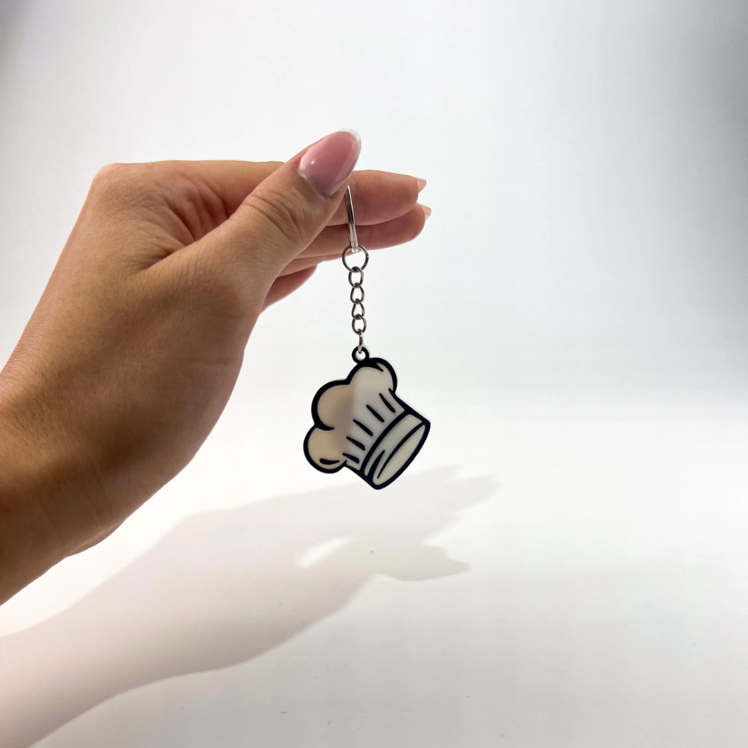 WiseTap | Chef Hat NFC Keychain