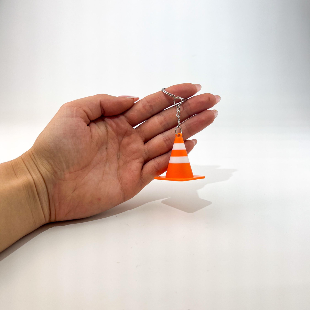 WiseTap | Traffic Cone NFC Keychain