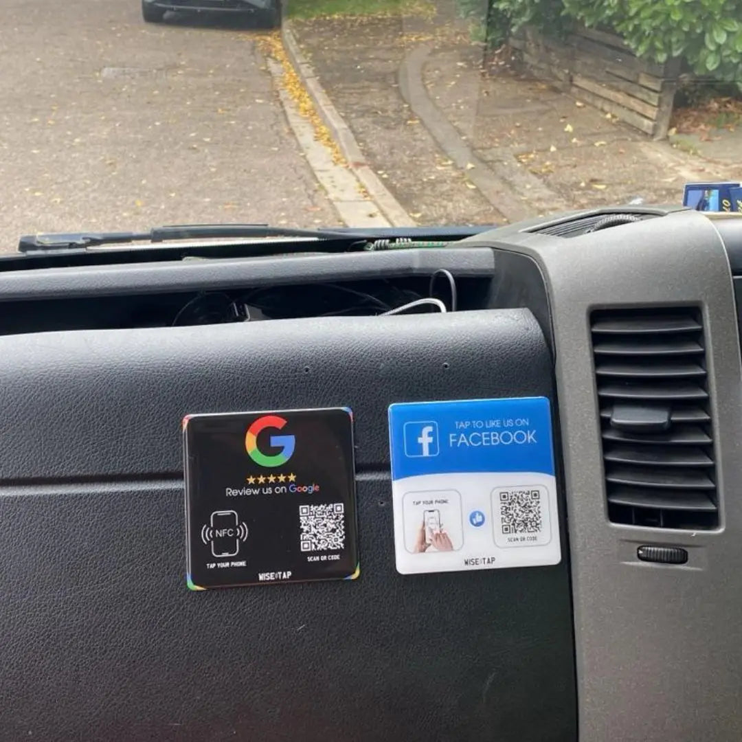 Google & Facebook NFC Plate