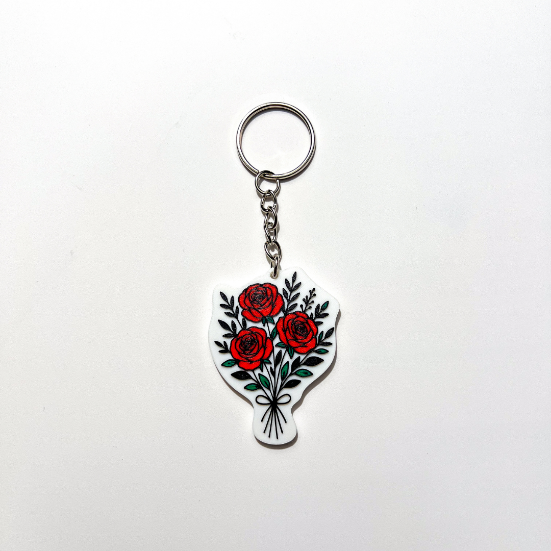 WiseTap | Flower Bouquet NFC Keychain