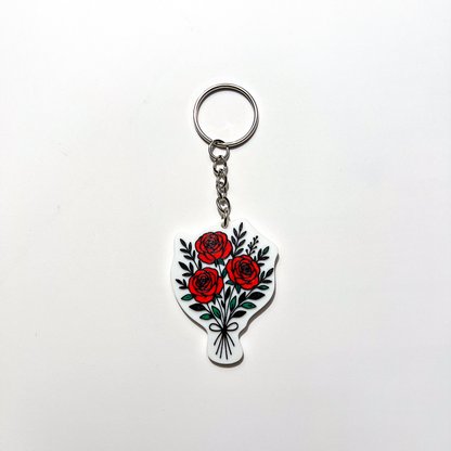 WiseTap | Flower Bouquet NFC Keychain