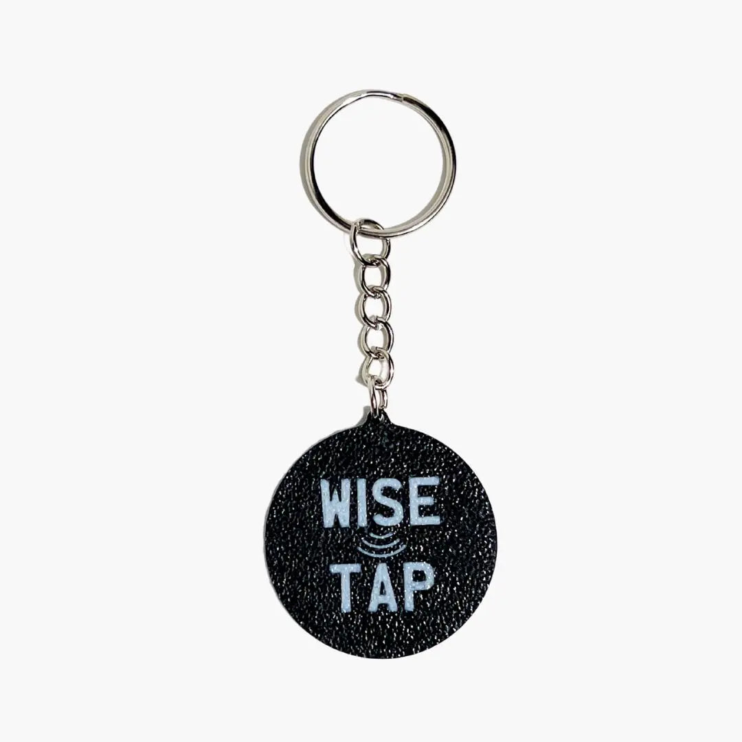 WiseTap | Vinyl NFC Keychain