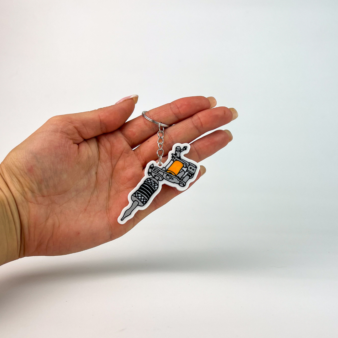 WiseTap | Tattoo Machine NFC Keychain