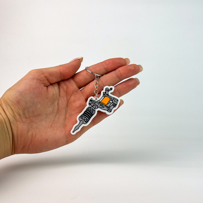 WiseTap | Tattoo Machine NFC Keychain