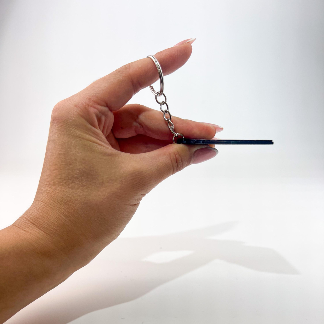 WiseTap | Pink Cupcake NFC Keychain