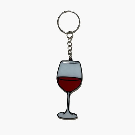 WiseTap | Wine Glass NFC Keychain