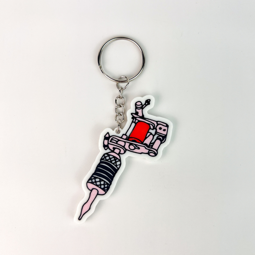 WiseTap | Tattoo Machine NFC Keychain