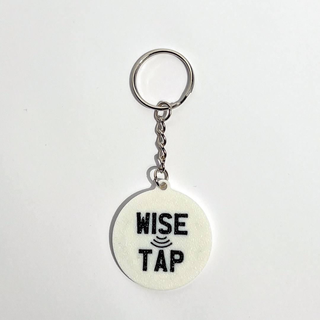 WiseTap | Eyelash NFC Keychain