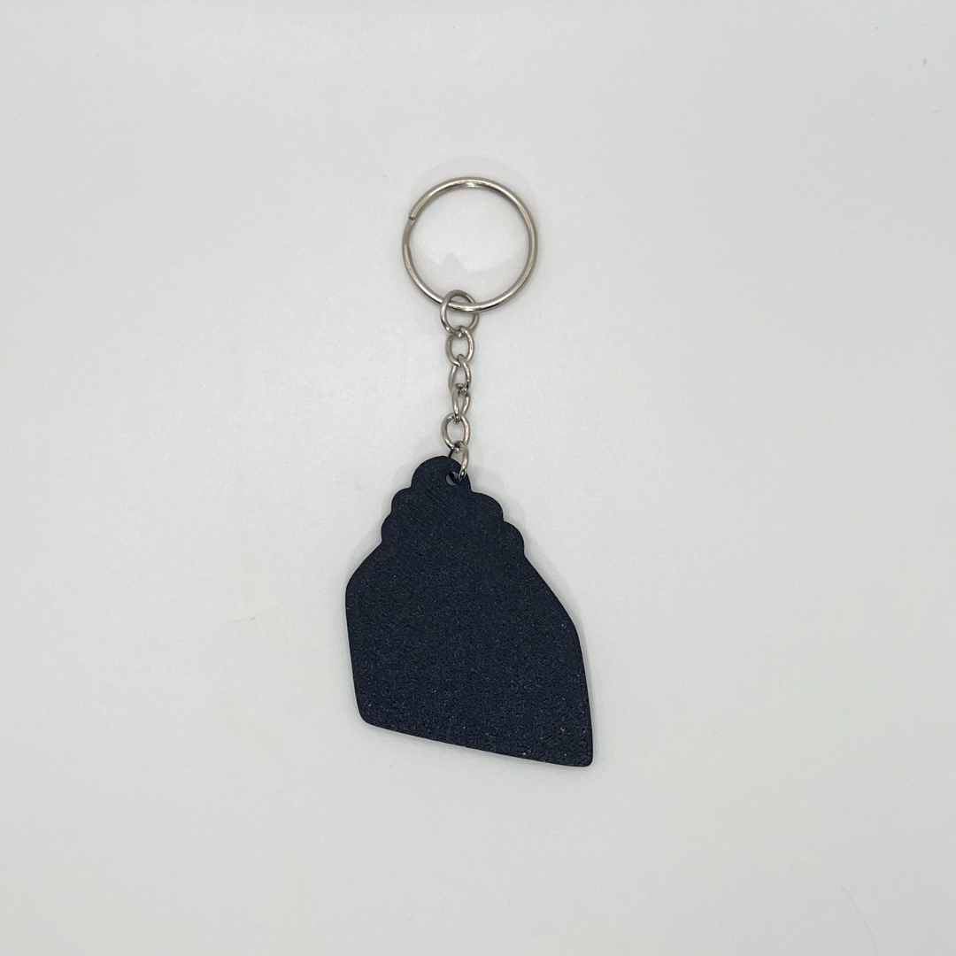 WiseTap | Pink Cupcake NFC Keychain