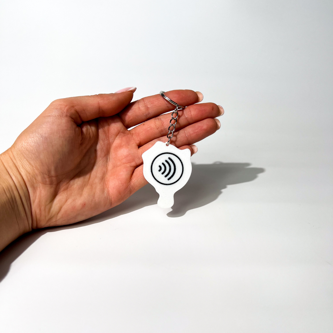 WiseTap | Flower Bouquet NFC Keychain