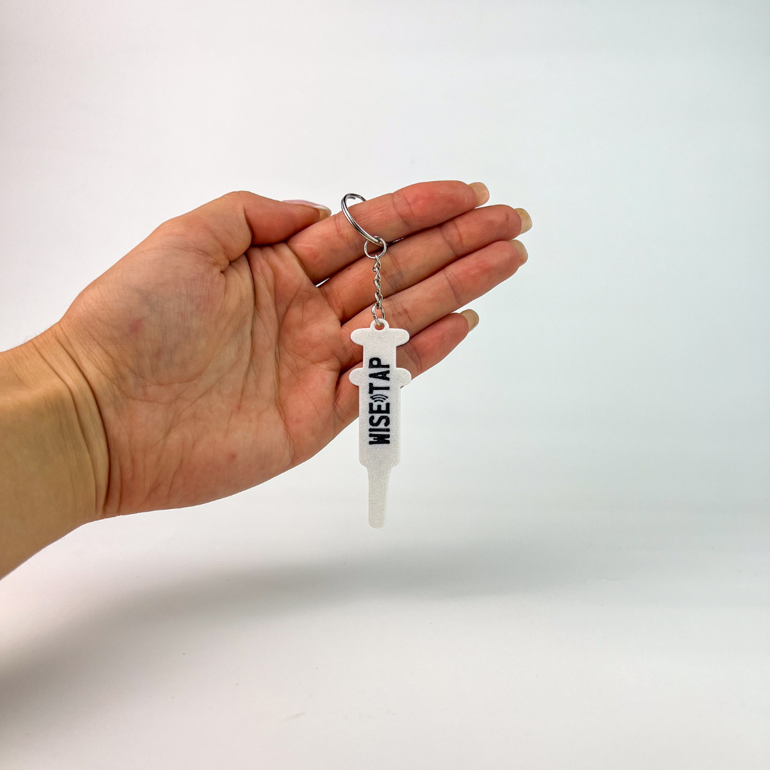 WiseTap | Syringe NFC Keychain