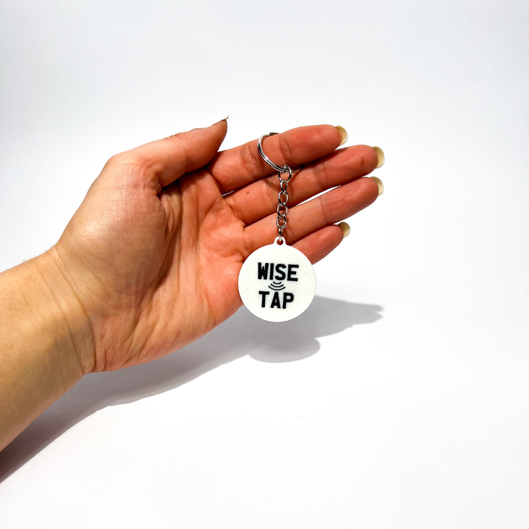 WiseTap | Eyelash NFC Keychain
