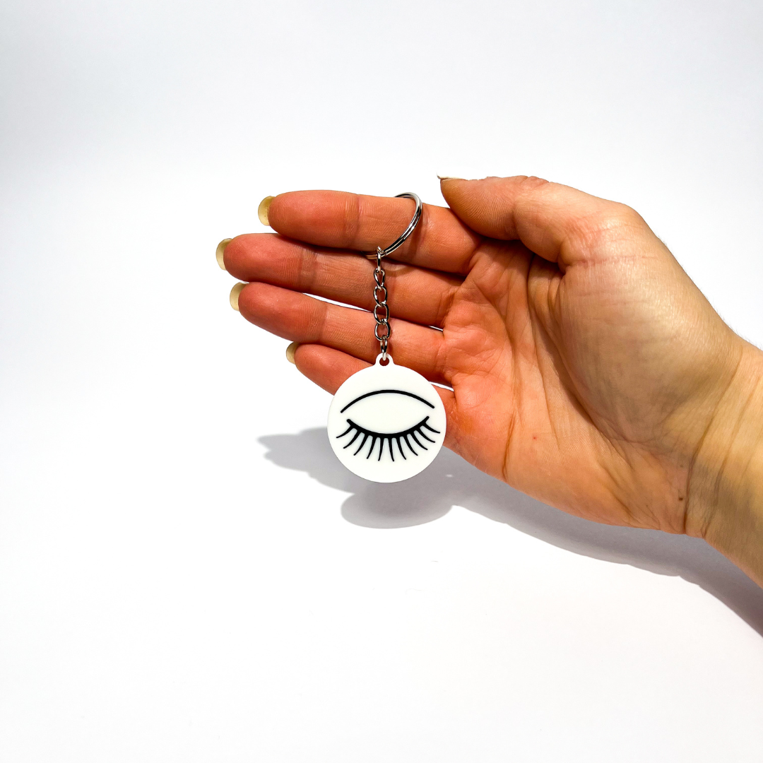 WiseTap | Eyelash NFC Keychain