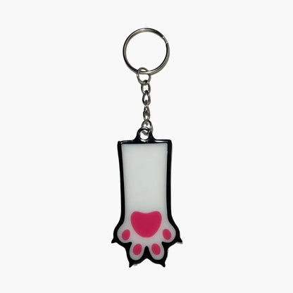 WiseTap | Pink Paw NFC Keychain