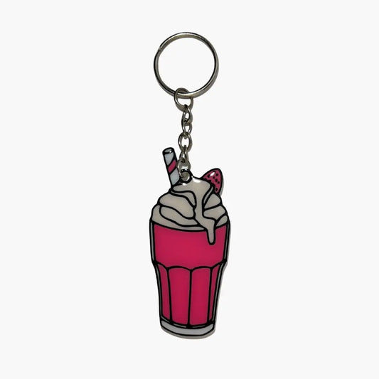 WiseTap | Pink Milkshake NFC Keychain