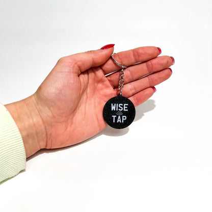 WiseTap | Vinyl NFC Keychain