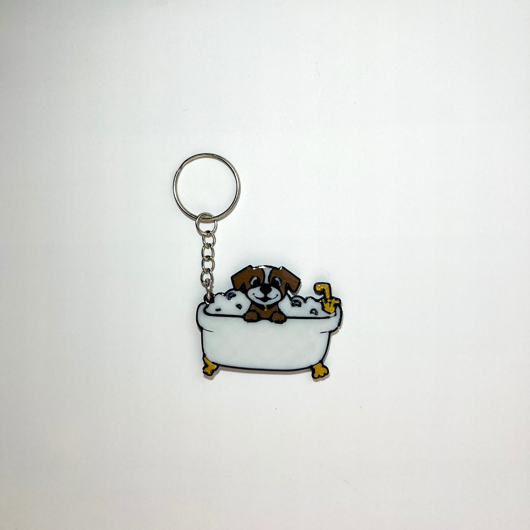 WiseTap | Dog Groomer NFC Keychain