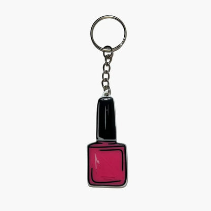 WiseTap | Pink Nail Polish NFC Keychain