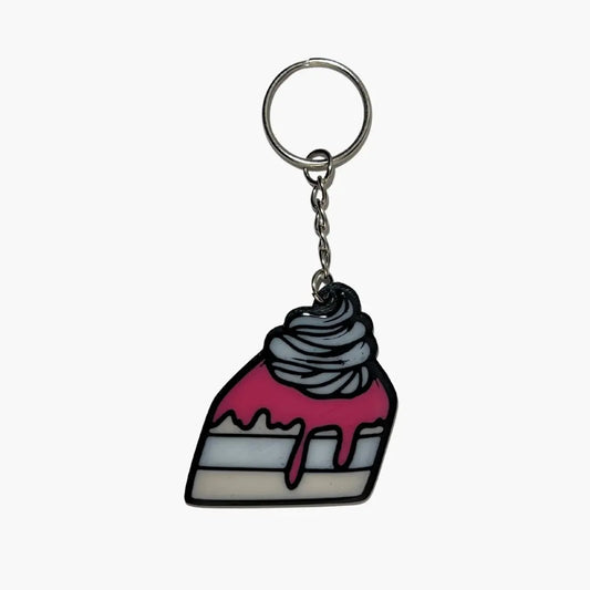 WiseTap | Pink Cupcake NFC Keychain