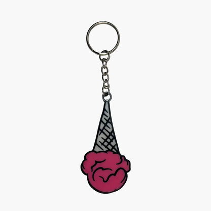 WiseTap | Pink Ice Cream NFC Keychain