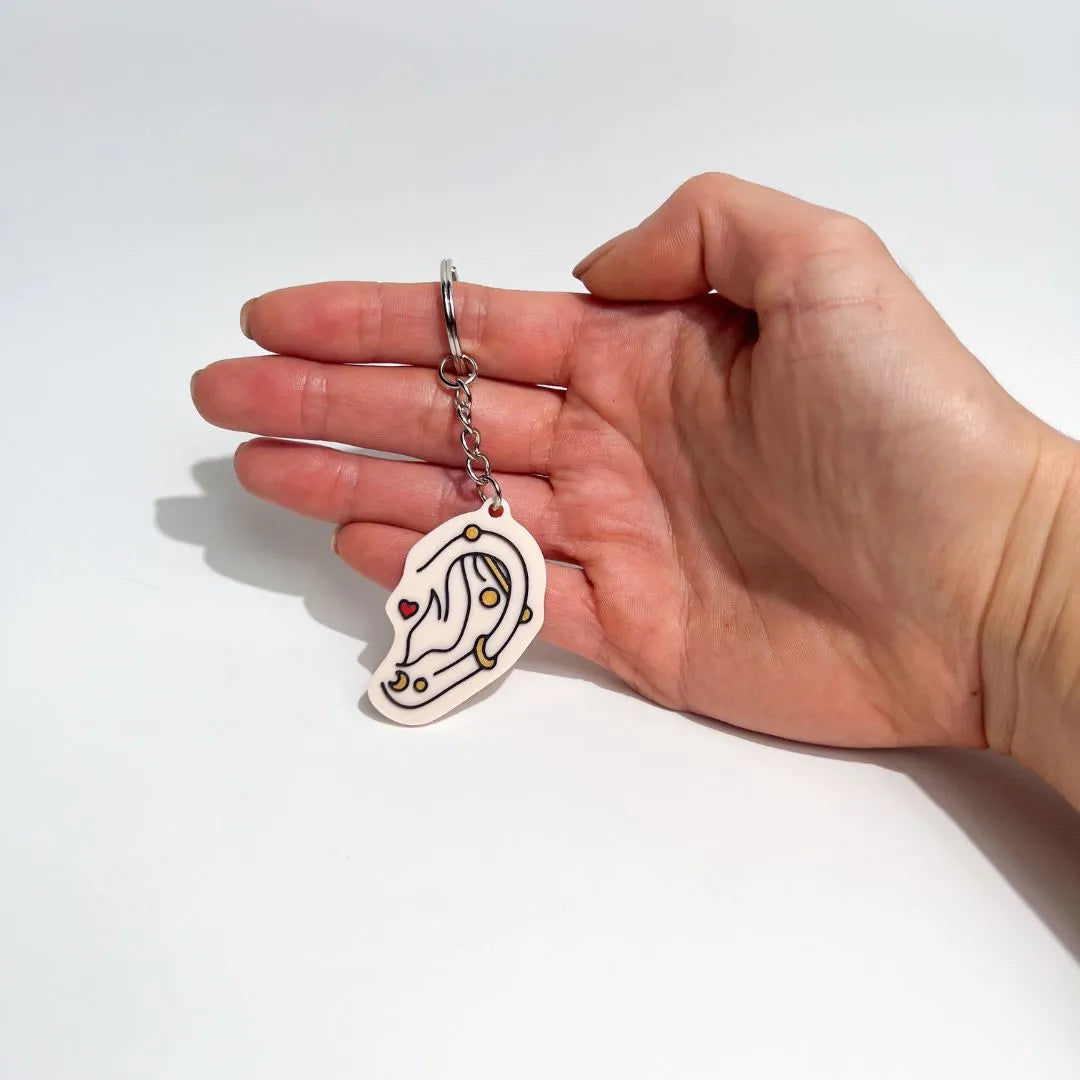 WiseTap | Piercing NFC Keychain