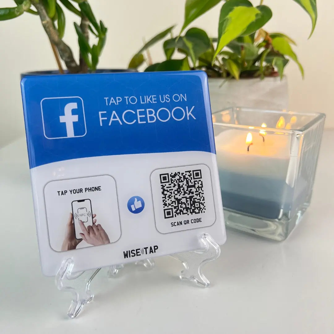 Google & Facebook NFC Plate