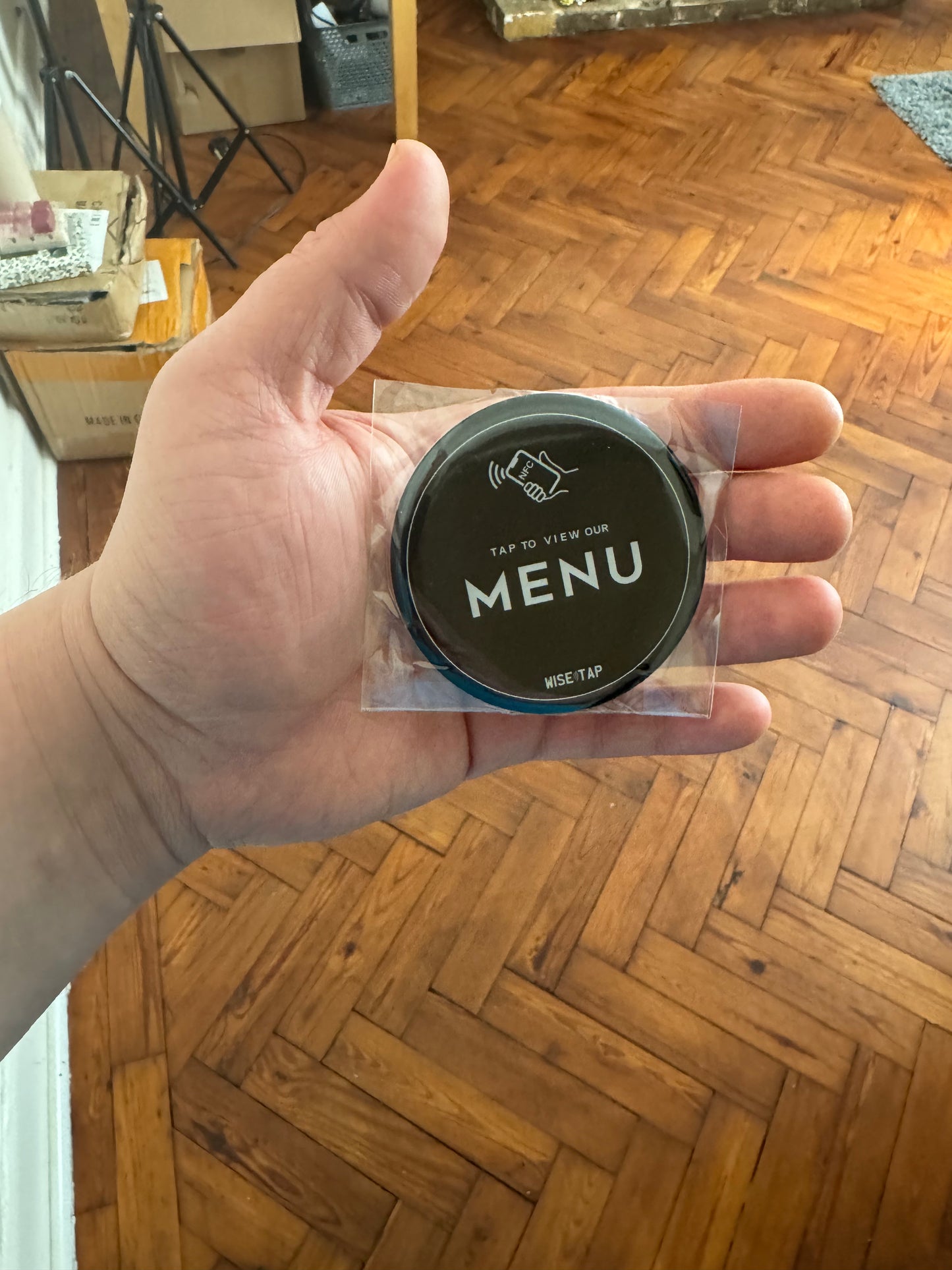 Menu | NFC Disc