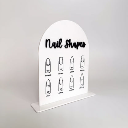 Nail Tech Acrylic Display Stand