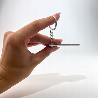 WiseTap | Pink Milkshake NFC Keychain