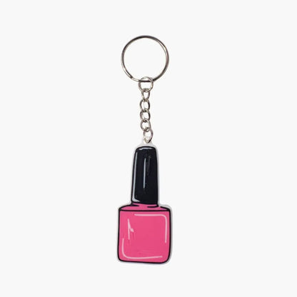 WiseTap | Pink Nail Polish NFC Keychain
