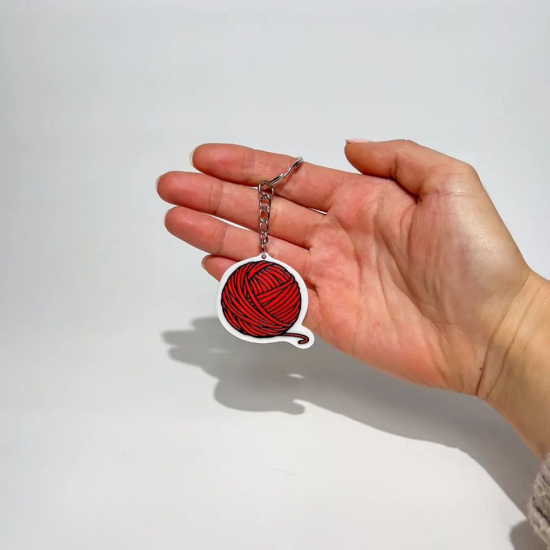 WiseTap | Yarn Ball NFC Keychain