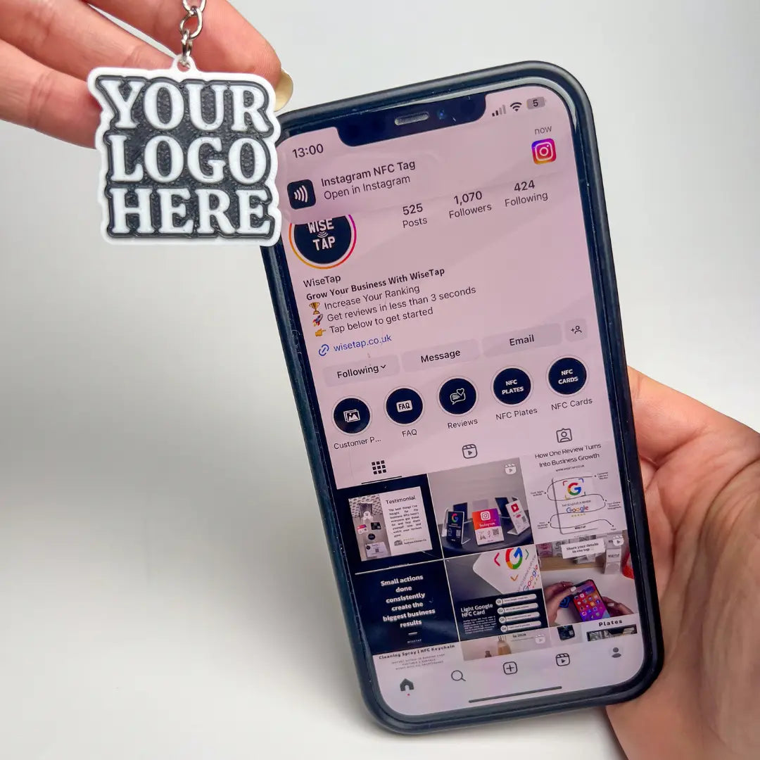 WiseTap | Custom NFC Keychain